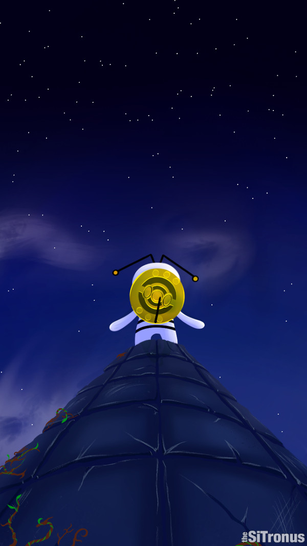 Gimmighoul in the night