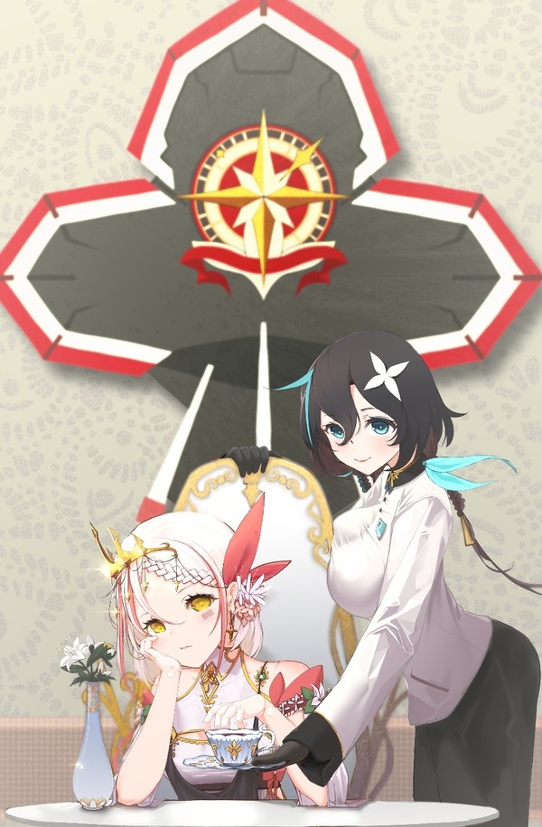 姐妹悠闲一刻
