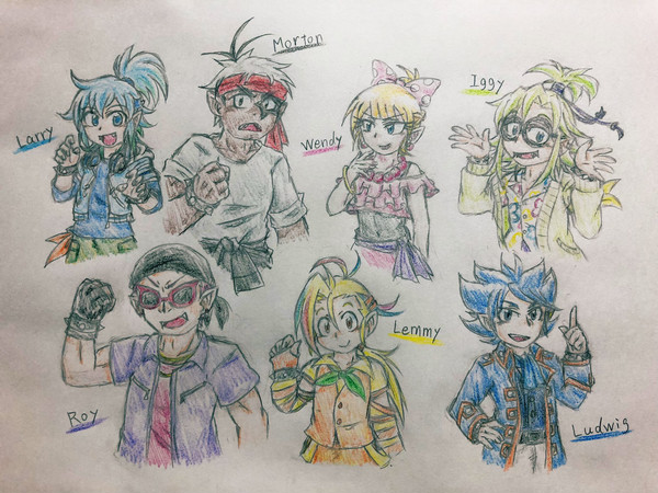 擬人化クッパ7人衆