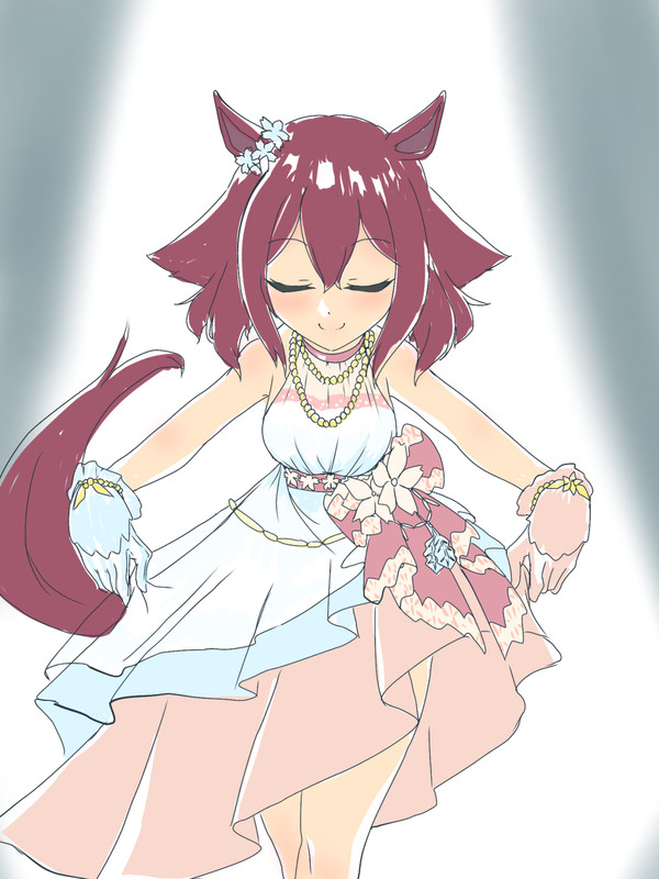 サクラチヨノオー新衣装祝い勢い