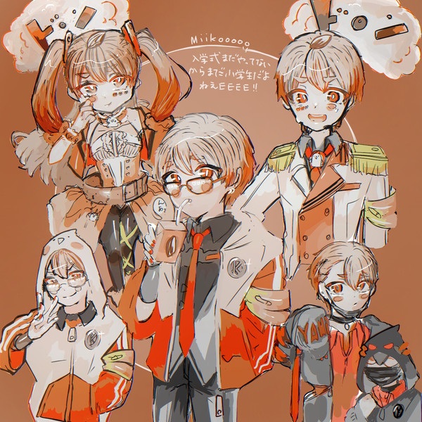 オカメインコ 擬人化
