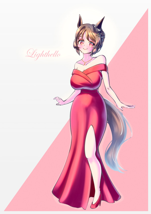 ドレスなライトハローさん