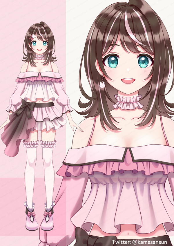 Vtuberすず音さん
