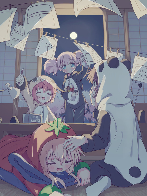 「起きるまでさ、できるところ進めておこうか」