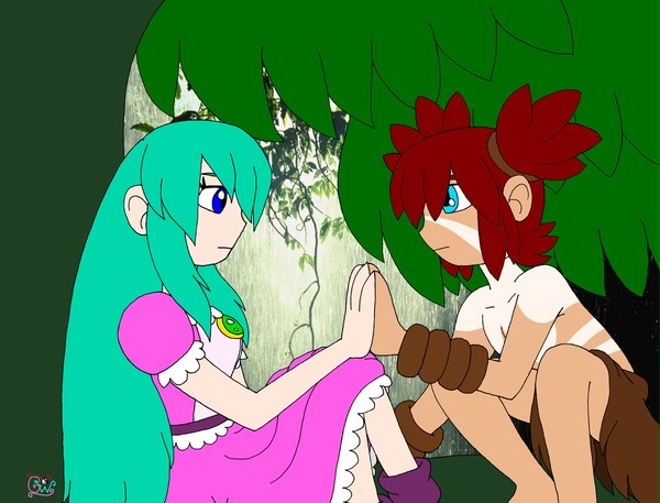 Coco & Tiana Meeting