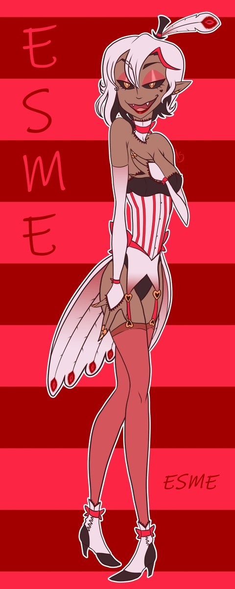Hazbin Hotel OC: Esme Collection