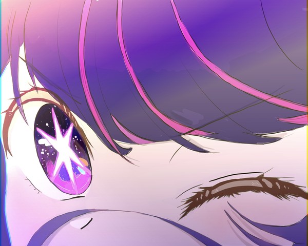 최애의 아이 팬아트 (Oshi no ko fanart)