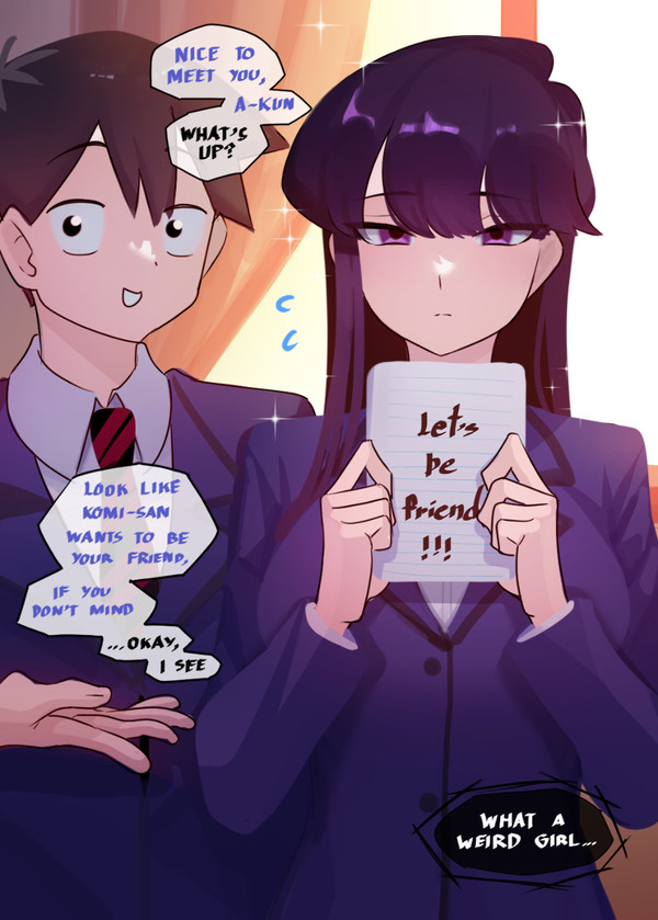 KOMI-SAN BEST FRIEND