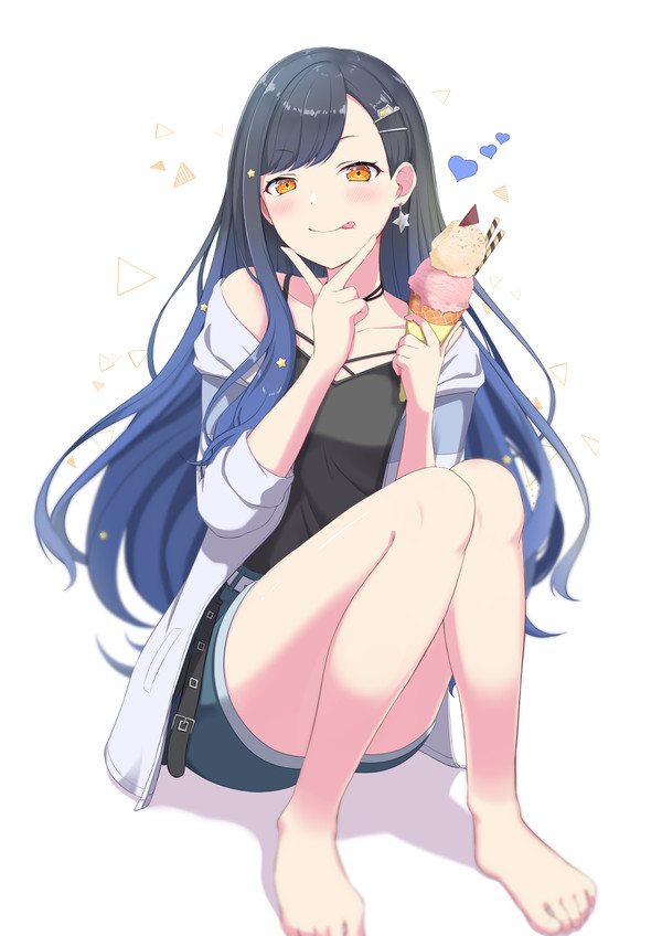 アイスにご満悦な杏ちゃん🍨✨