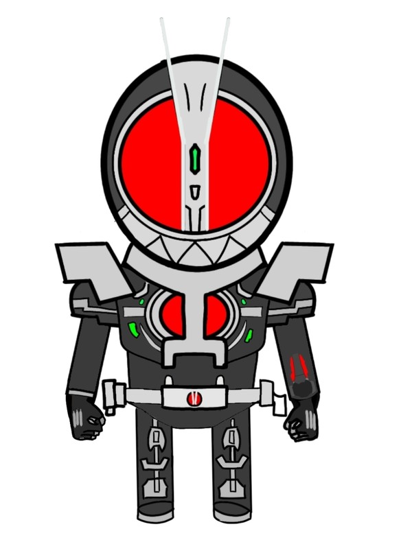 仮面ライダーミニファイズ アクセルフォーム ！