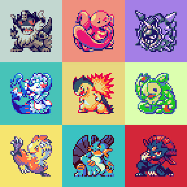 32×32ポケモンドット絵まとめ