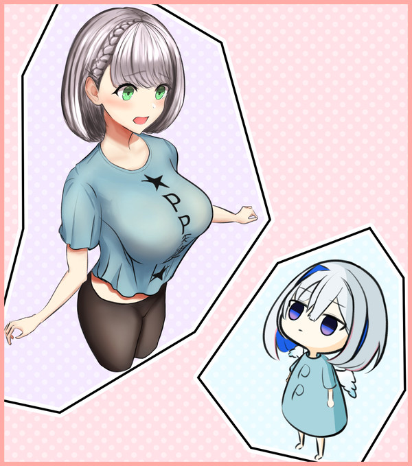 何かを悟った天使