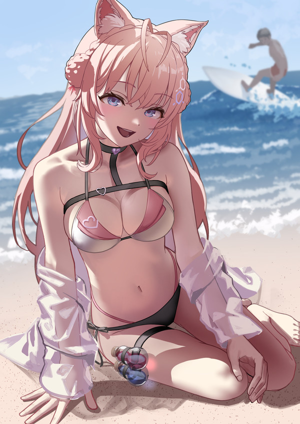 水着こよ!