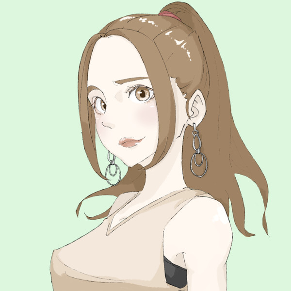 ツインテール女子