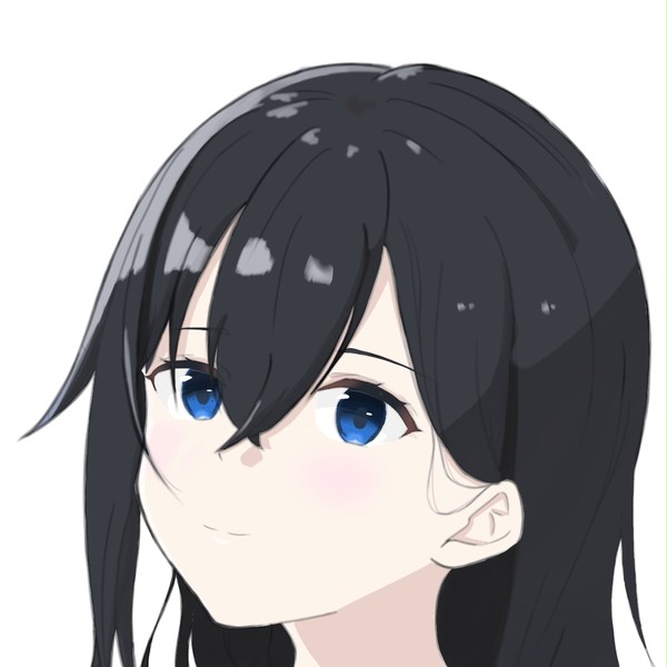 黒髪女子