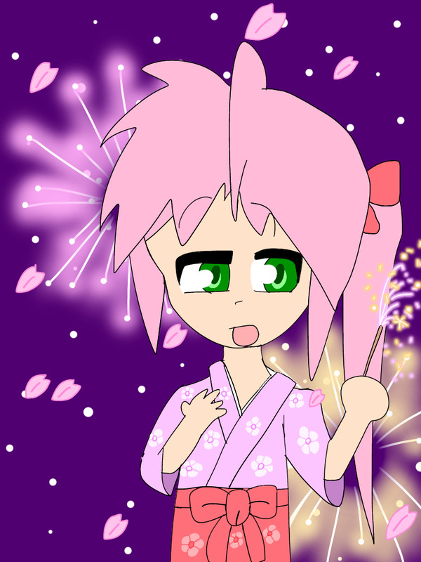 花火桜 🌸🎆