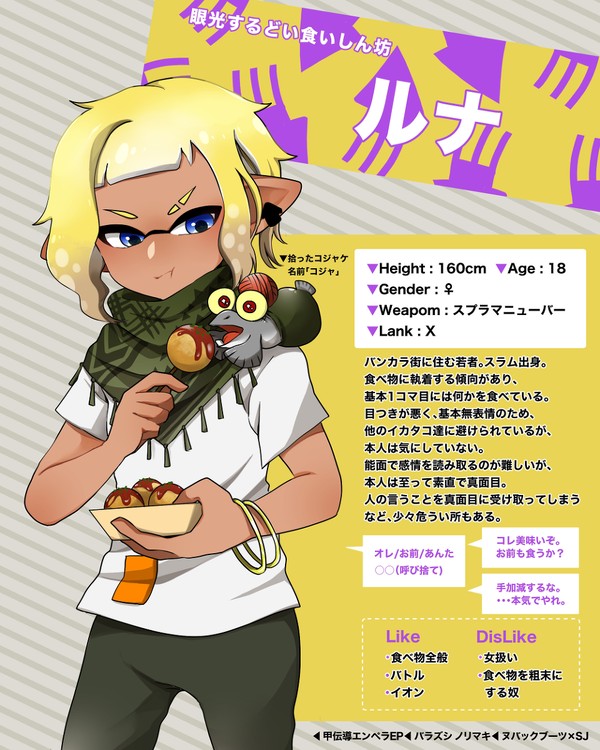 うちの子キャラシ