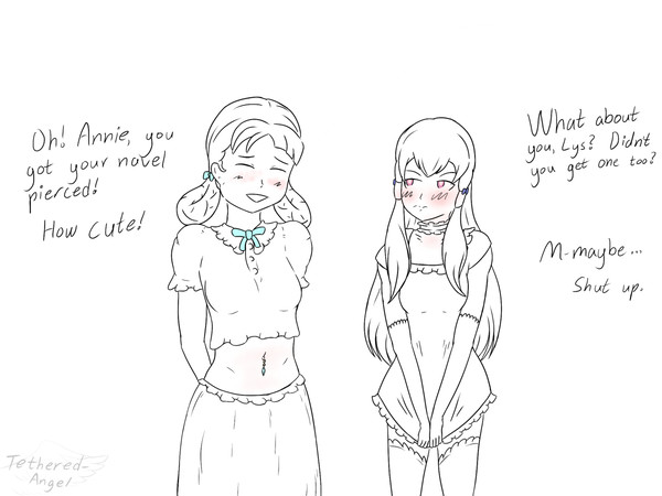 Annette and Lysithea piercings