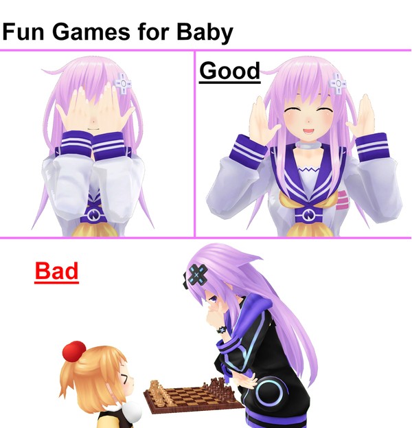 Bad games for baby
