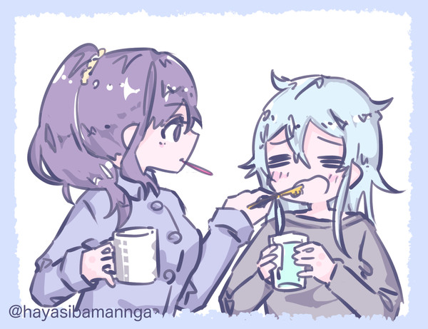奏まふ落書き4枚