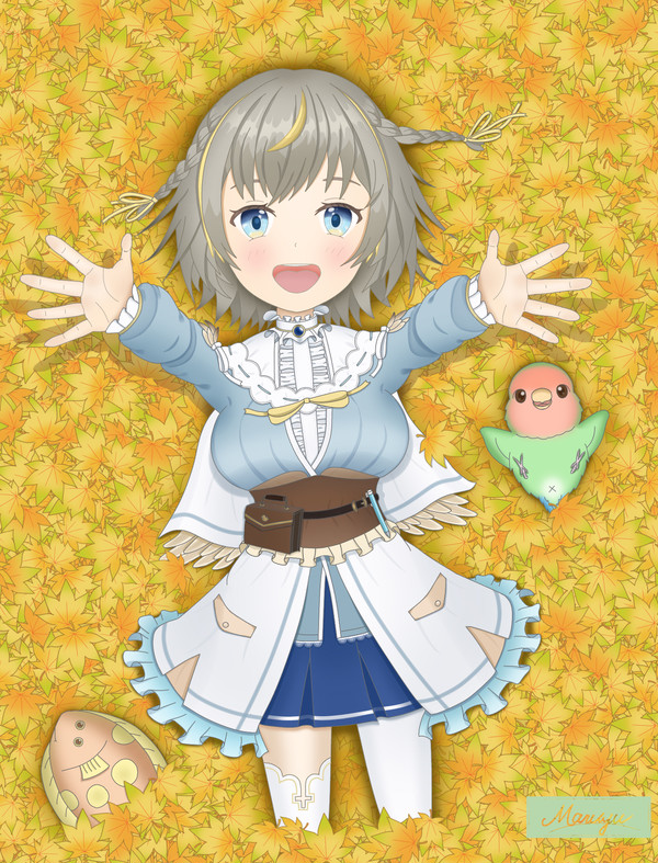 床紅葉🍁とチルさん