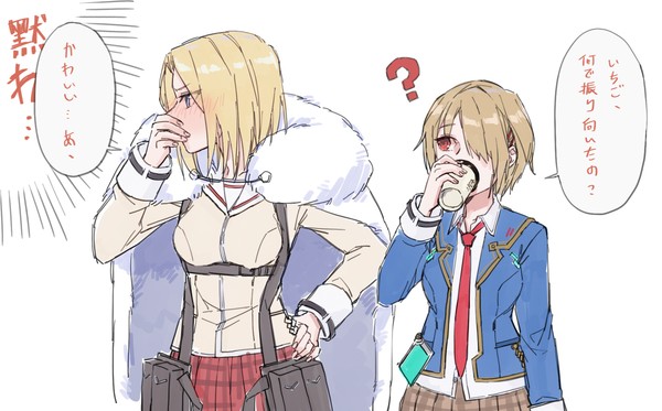 ヘブバンローソンコラボ（撮影現場妄想）