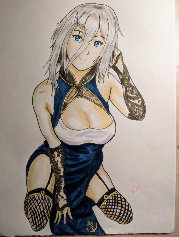セクシードレスなネ級の寧音ちゃん