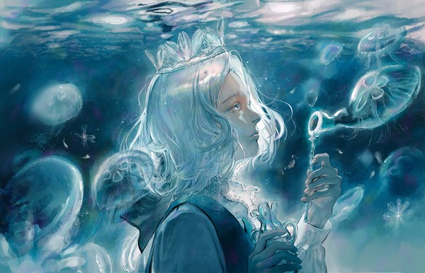 雪片とシャボン玉 - 1/1