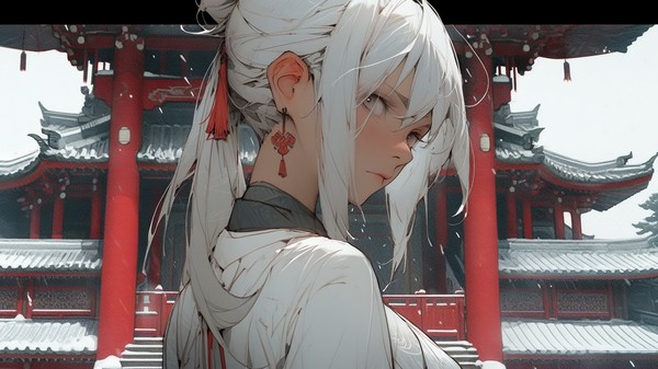 Red in snow