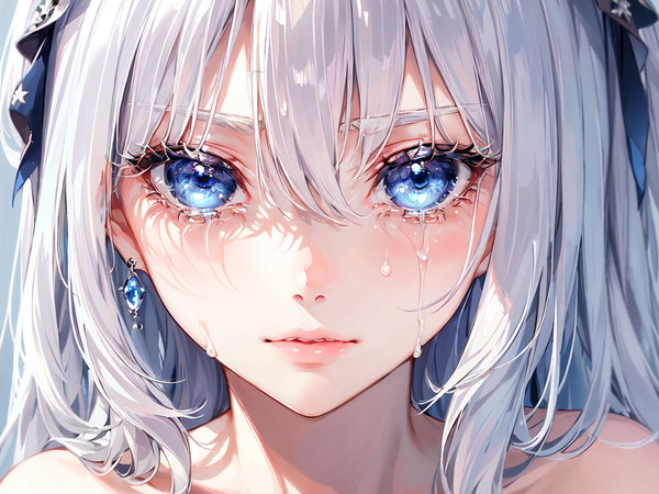 銀髪少女3