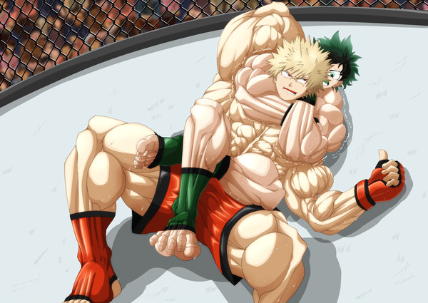 爆豪 勝己 vs 緑 谷出久