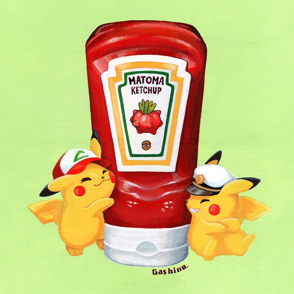 ケチャップで乾杯！