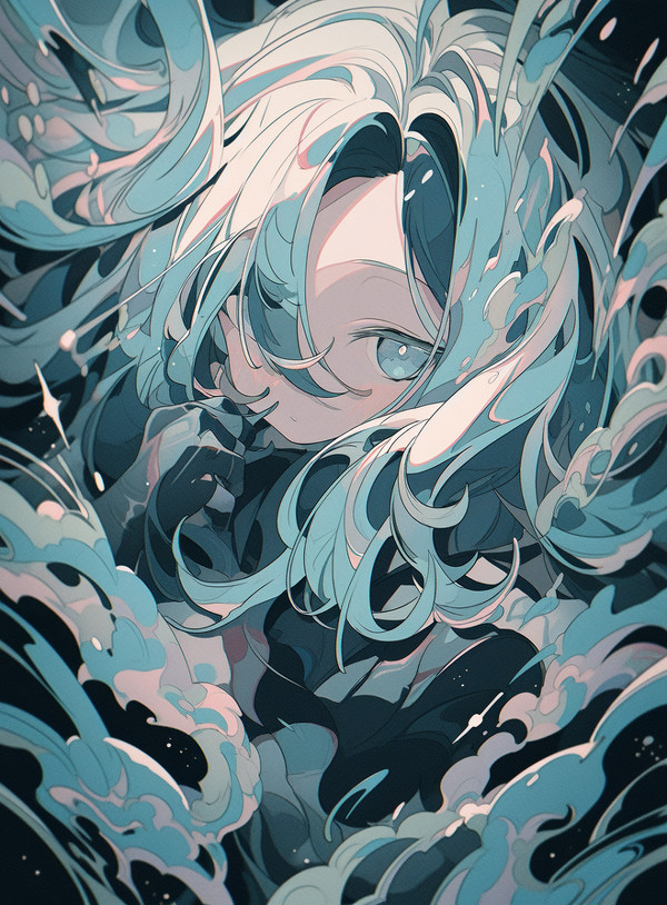 水の女の子