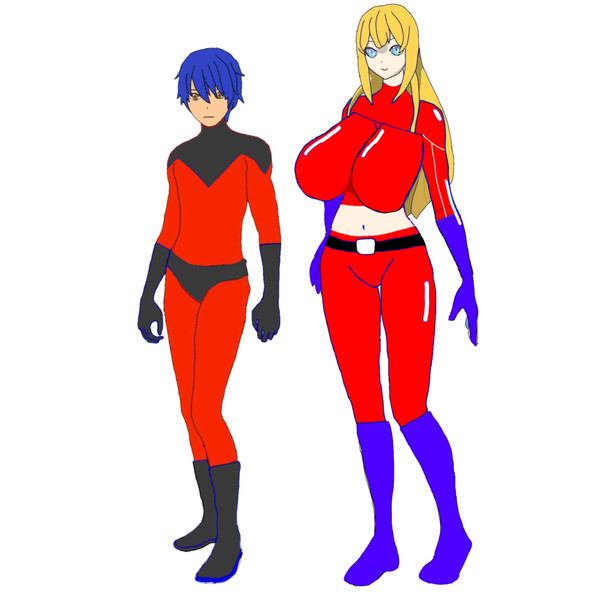 ヒーローな少年とおねえさん
