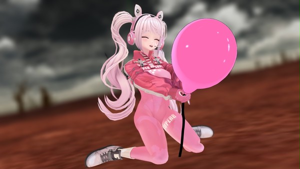 アリスちゃんと風船