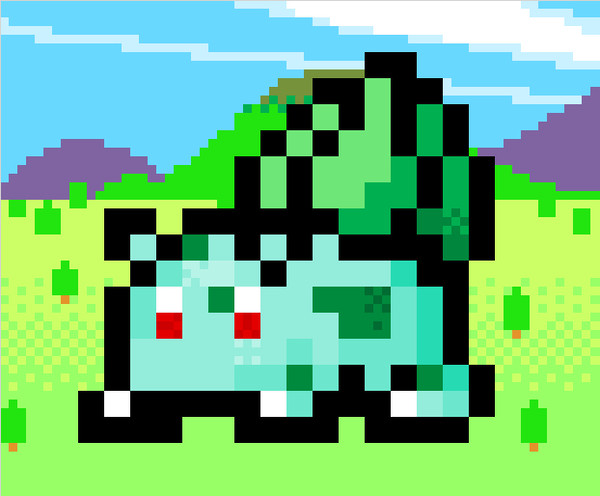 フシギダネ（ファイル島のすがた）