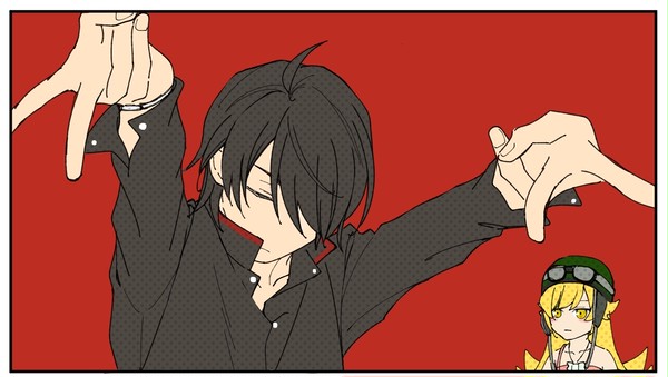 錠剤パロでギャルピな阿良々木くん