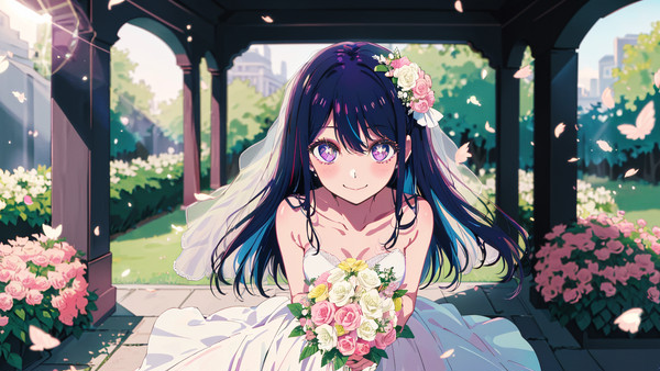 Ai Hoshino in Bride