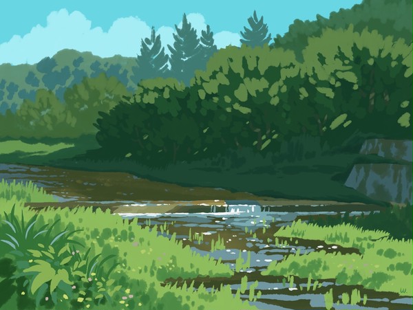In the forest