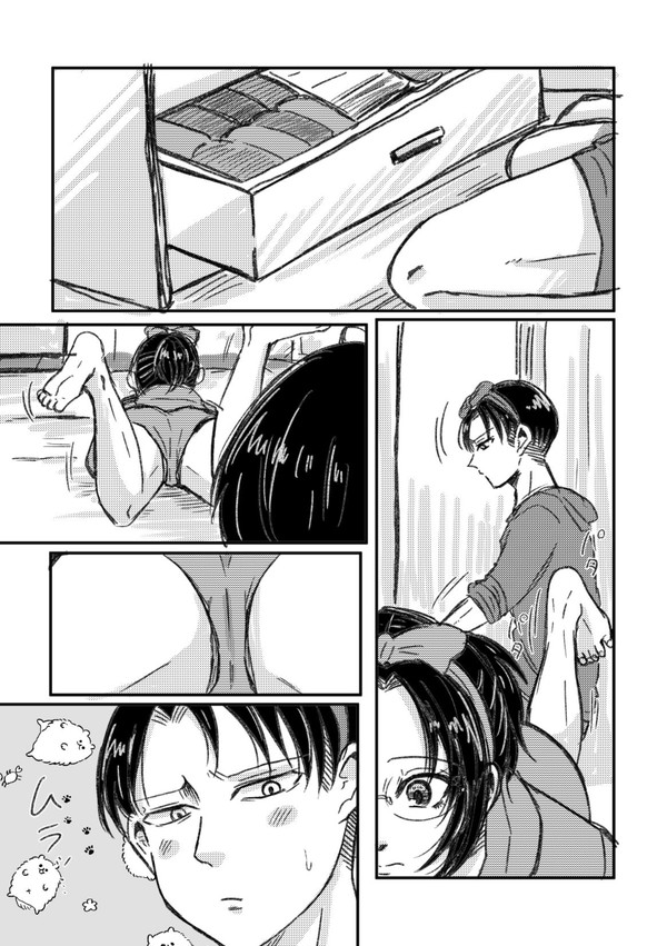 リヴァハンすけべ漫画