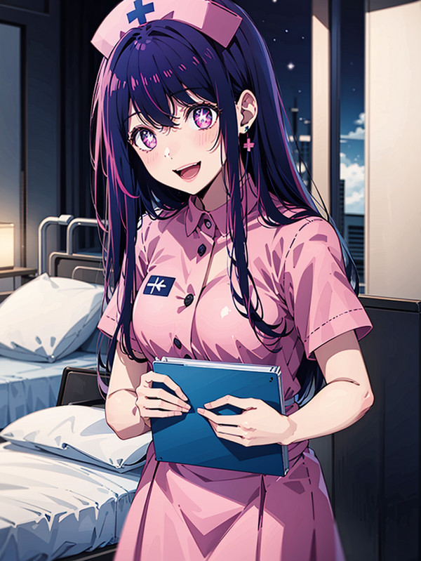 Ai Hoshino in Nurse