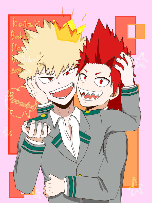 爆豪Happy birthday🎉
