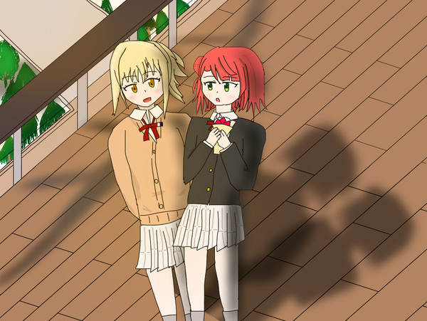 オレンジ色、明日晴れるね。