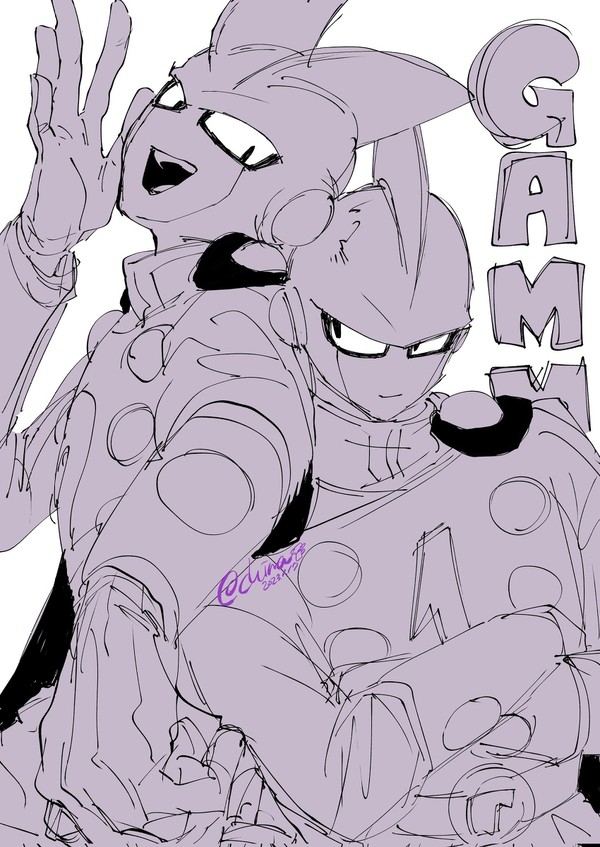 ガンマズ落書き