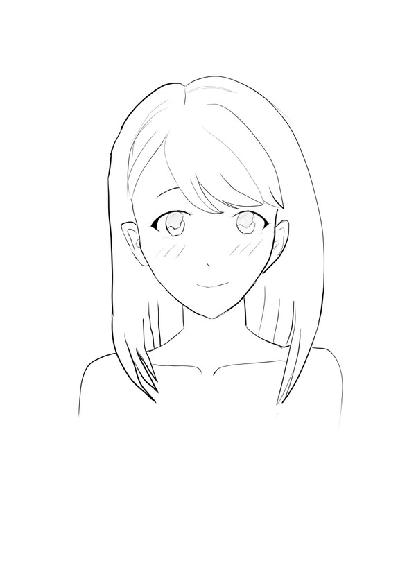 顔描きの練習