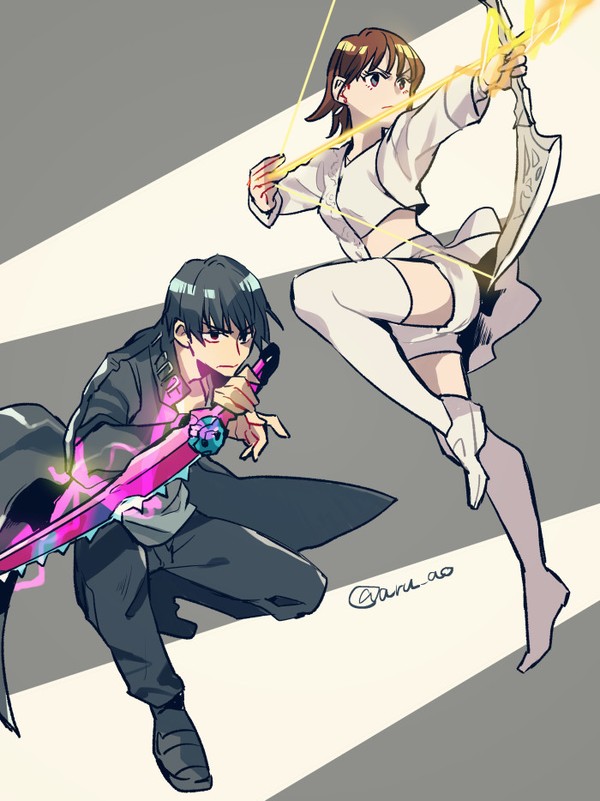 白と黒