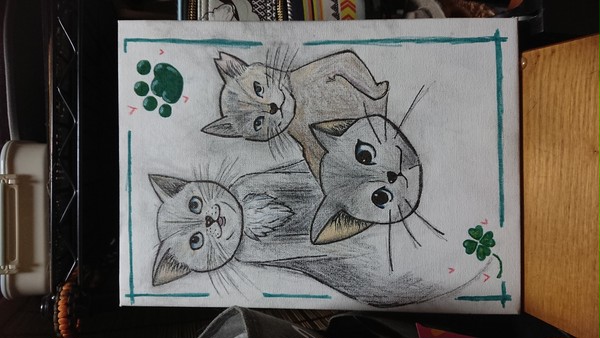 ３匹の猫