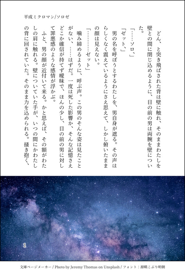 ソロゼＳSS2本