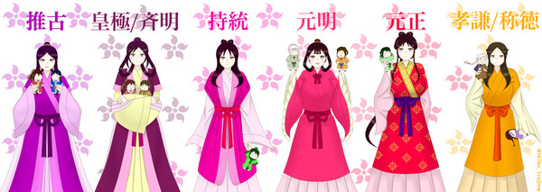 女帝6人with ぬいぐるみたち