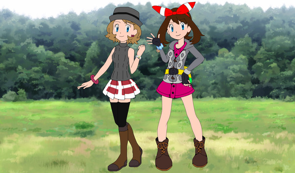 新無印のセレナ＆ハルカ